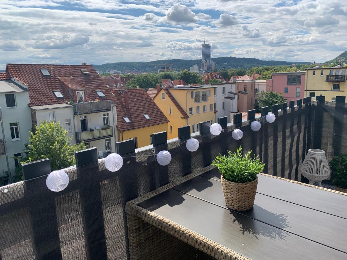 Apartment Skyline Of Jena, Luxurioes, Einzigartig, Free Wifi, Parkplatz, Klimatisiert, Zentral Eksteriør bilde
